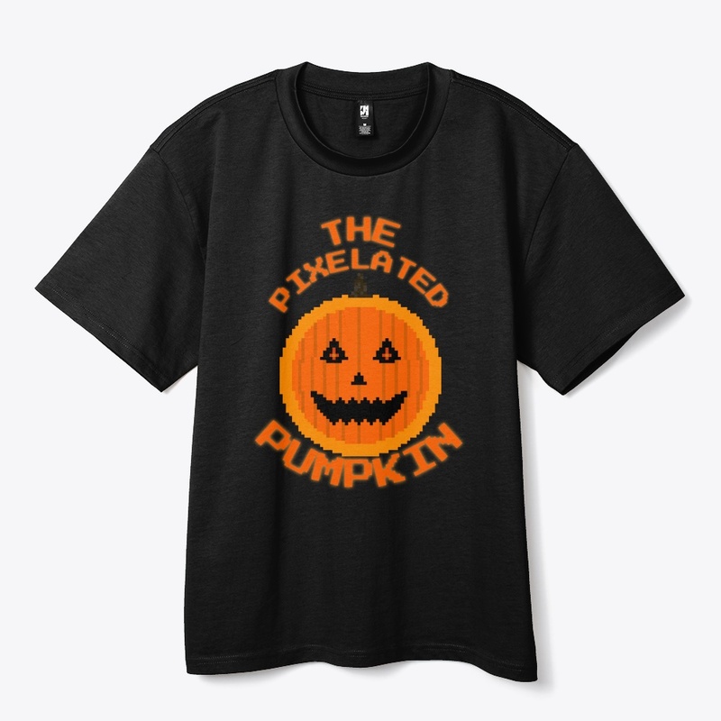 The Pixelated Pumpkin Slogan and Logo