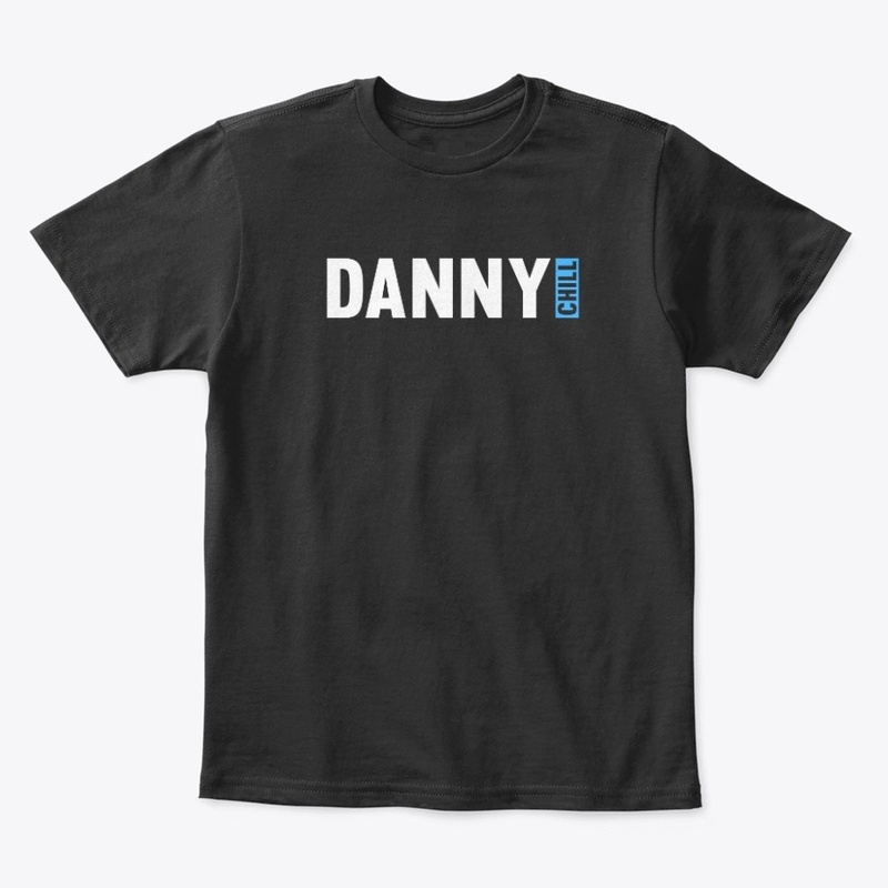 Danny Chill (Blue Vert), White on Black
