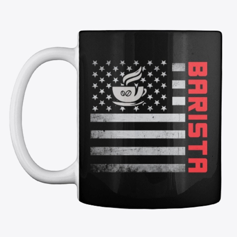 Barista US Flag Mask