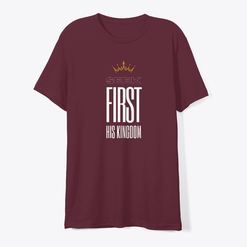 Christian T-Shirt, His Kingdom Jesus Tee