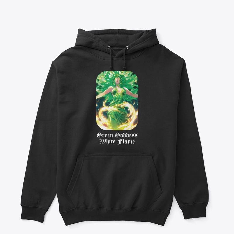 Green Goddess White Flame