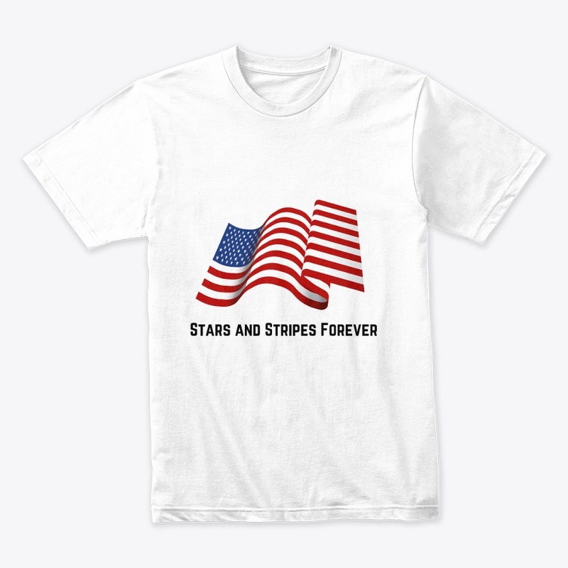 USA White T-shirt