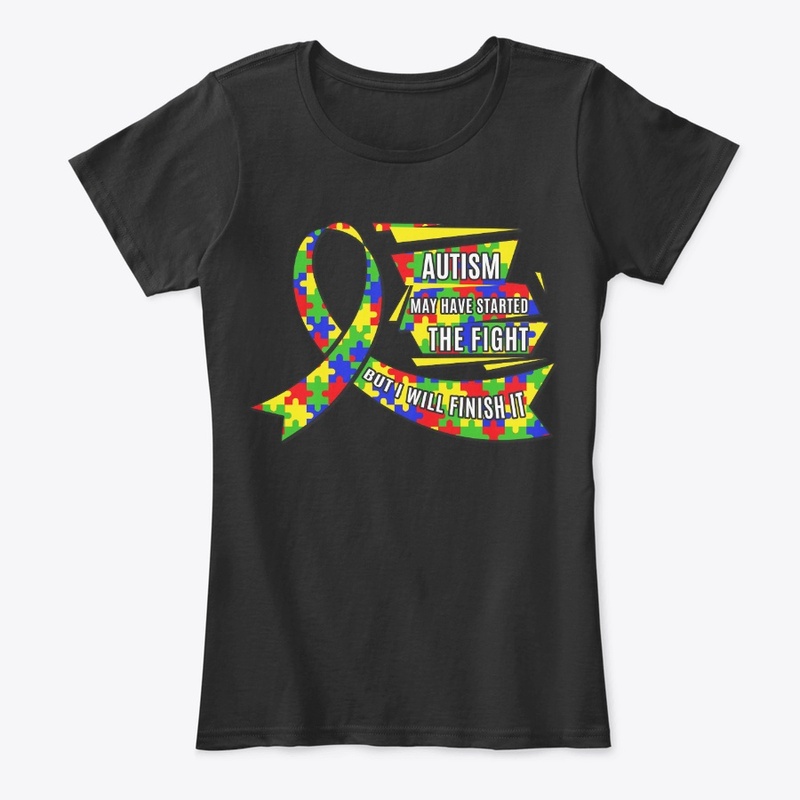 Autism Awareness Gift Finish The Fight