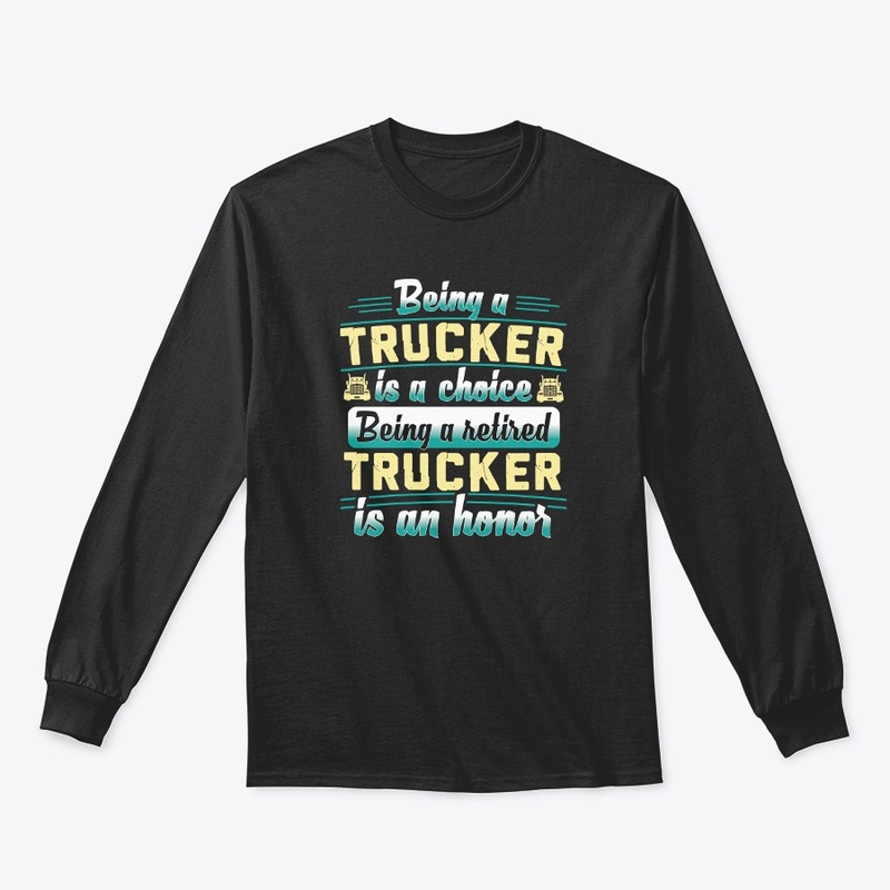 Retired Trucker Hoodie