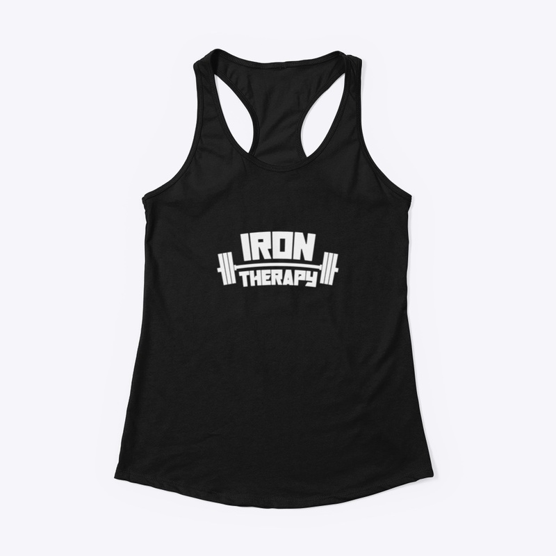 Iron Therapy White Letters