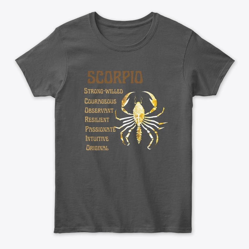 Tshirt for Scorpio sun sign