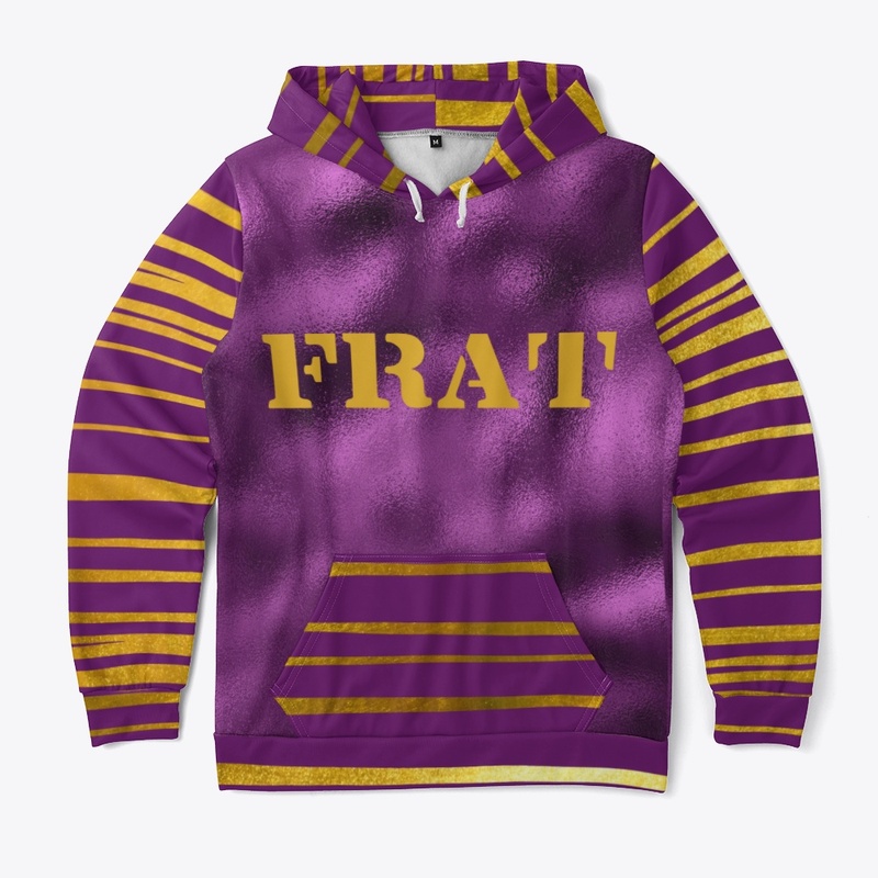 Gold and Purple Striped FRAT 