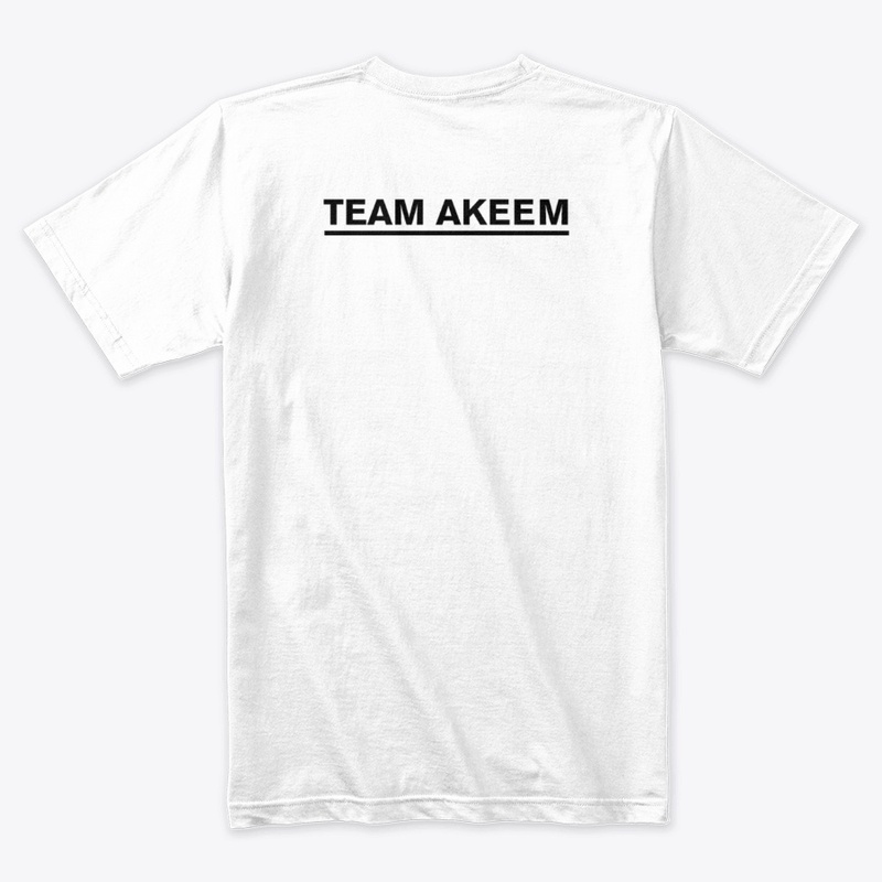 Team Akeem White T-shirt