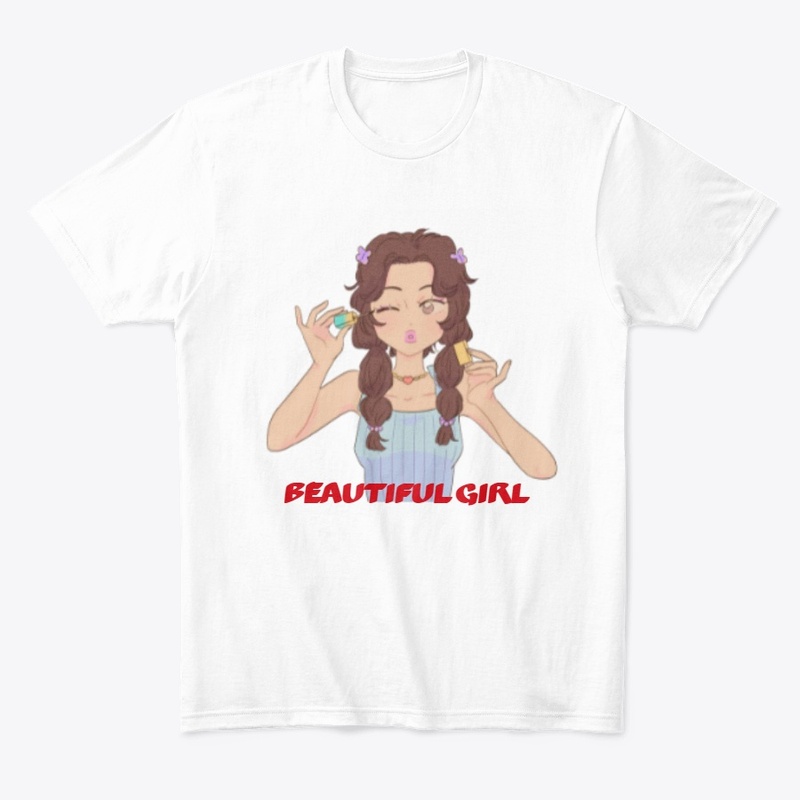 Beautiful girl t-shirt 