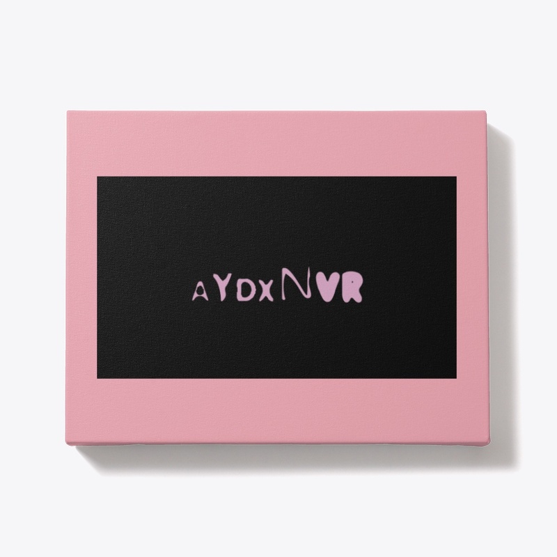 Ayden VR Pink Logo Canvas