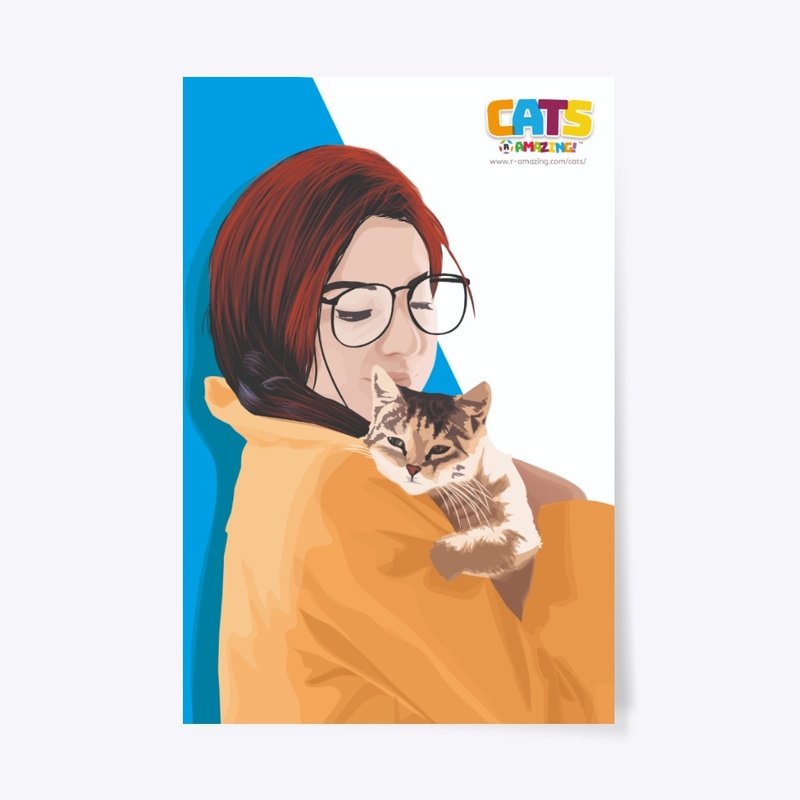 A Caring Cat – ‘R’ Amazing Poster