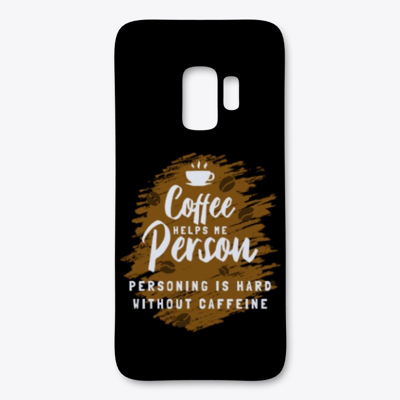 Funny Gift Personing Hard Without Coffee