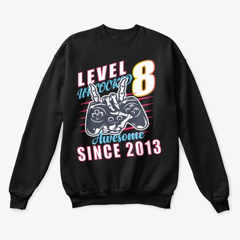Level 8 Unlocked Awesome 2013 T-Shirt
