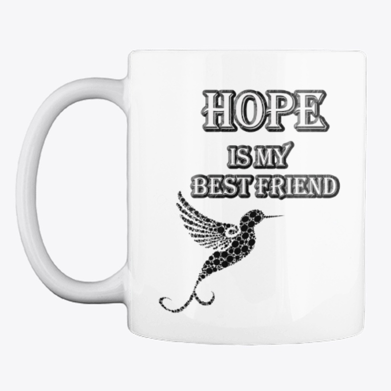 Hope is my best friend-Flying bird
