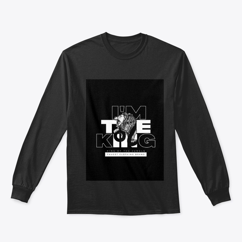 I Am The King Lion HD-Graphics T-shirt