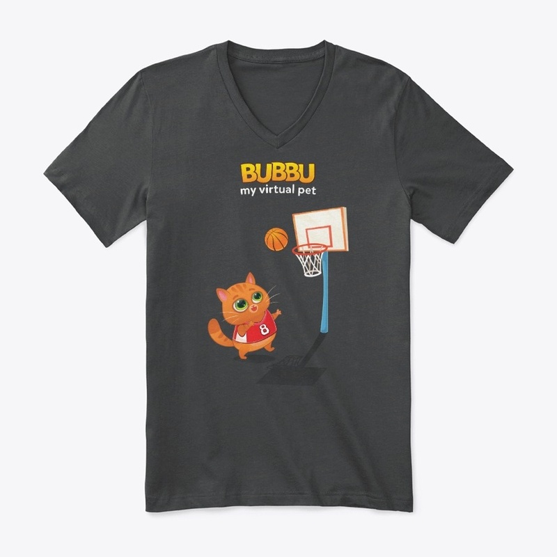 Bubbu playing basketball