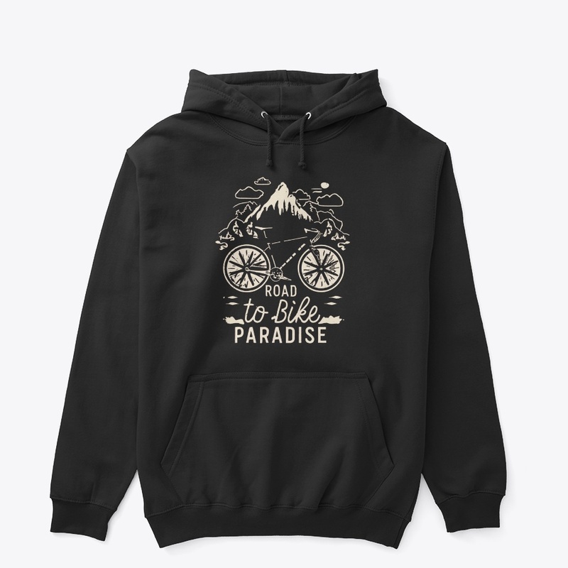Road to bike paradise-mountain bike