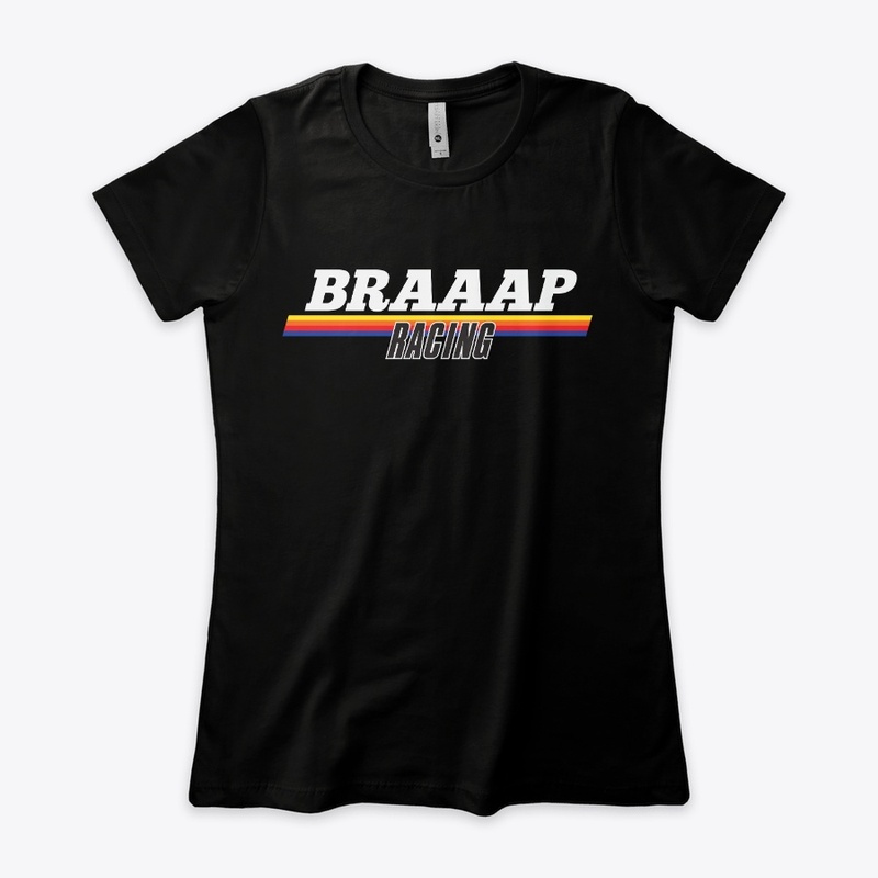 Braaap logo retro motocross
