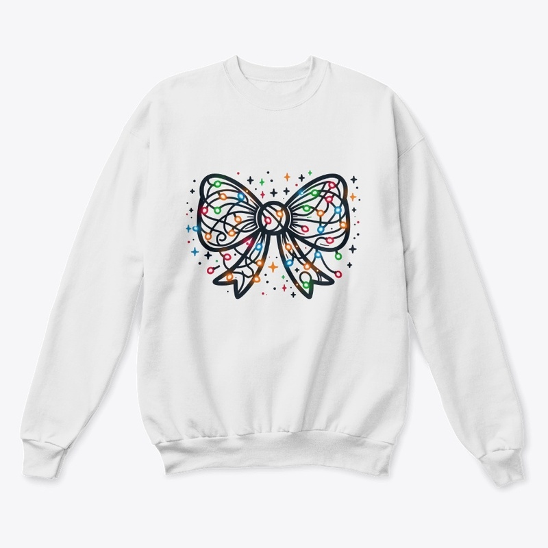  Christmas Coquette bow in style T-shirt
