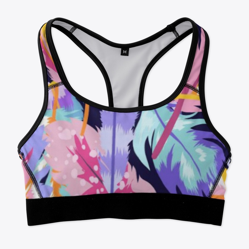  Boho Feather Pattern Design