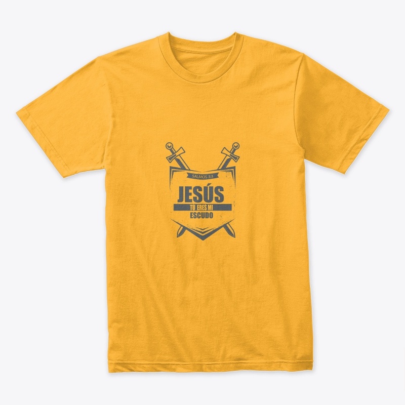 Jesús tu eres mi escudo - Camiseta