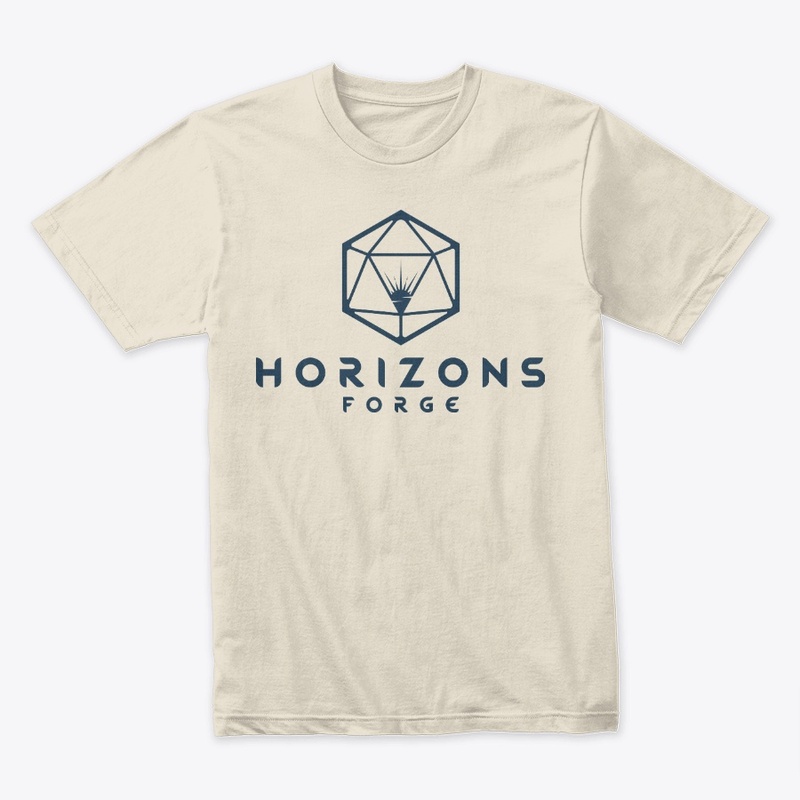 Premium Unisex Tee - Dark Blue Logo