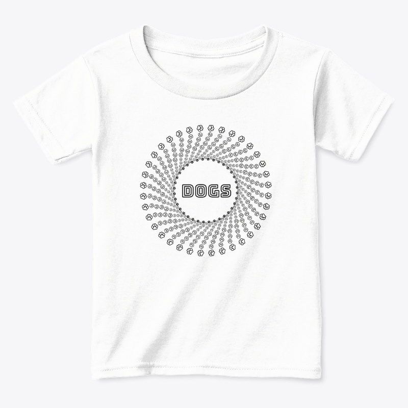 DOGS with Paw Pattern