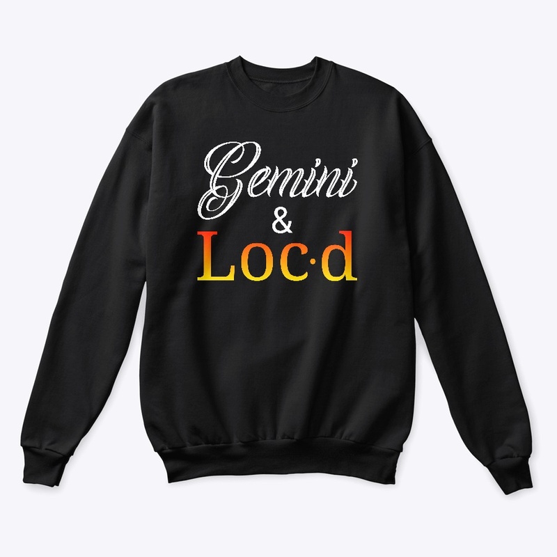 Gemini & loc'd zodiac tee shirt