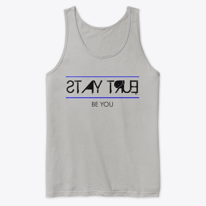 Stay True, Be Put Reverse Dark Print