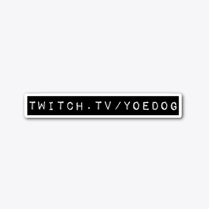 "Yoedog URL" Sticker