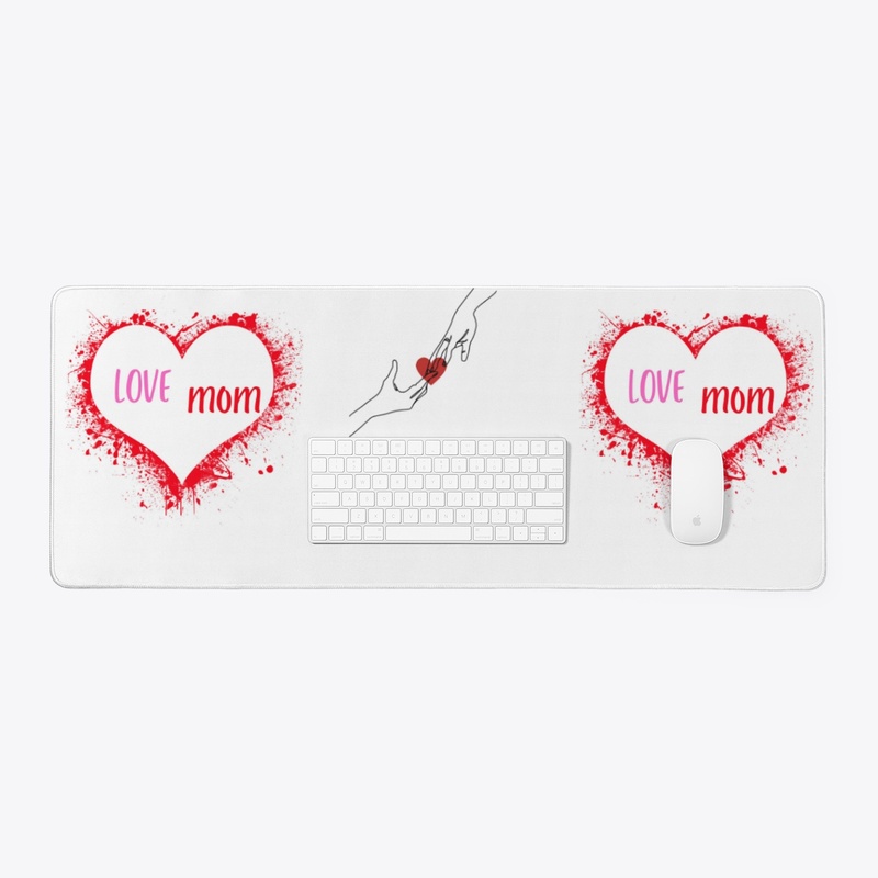 Love Mom coeur