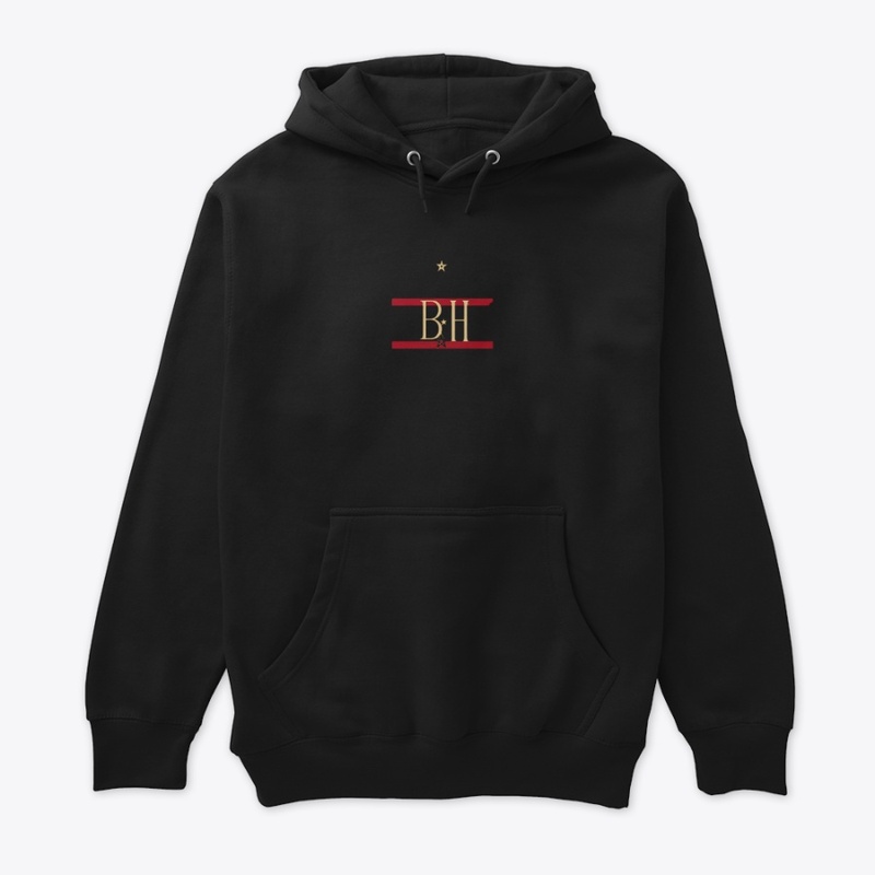 Luxury "BH"  - Stylish Monogram Pattern