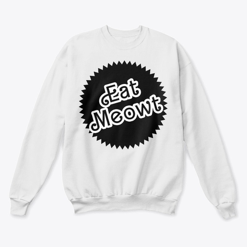 "Eat Meowt" Dolly Black