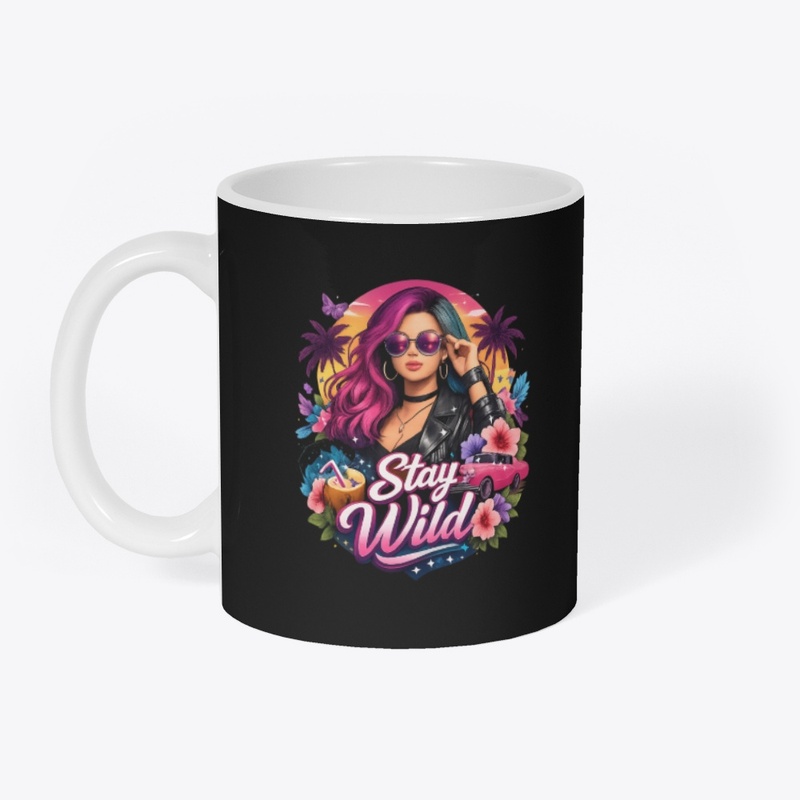 Stay Wild Queen – Bold Stylish Girl Tee