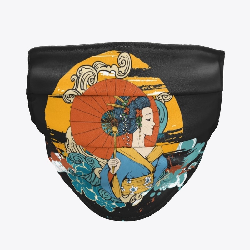 Japanese zen Geisha
