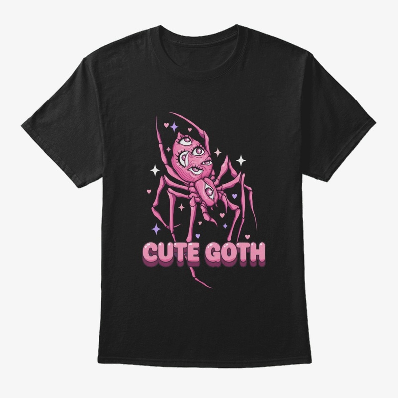 Spider of Faces in Cute Goth Surrealism