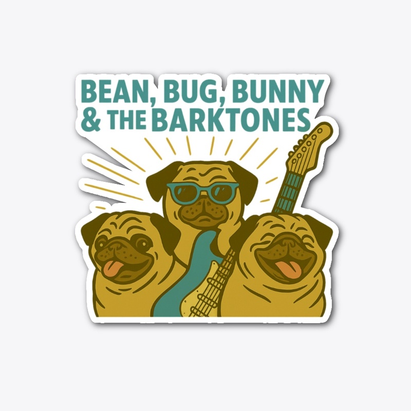 Bean, Bug, Bunny & Barktones - Pug Band