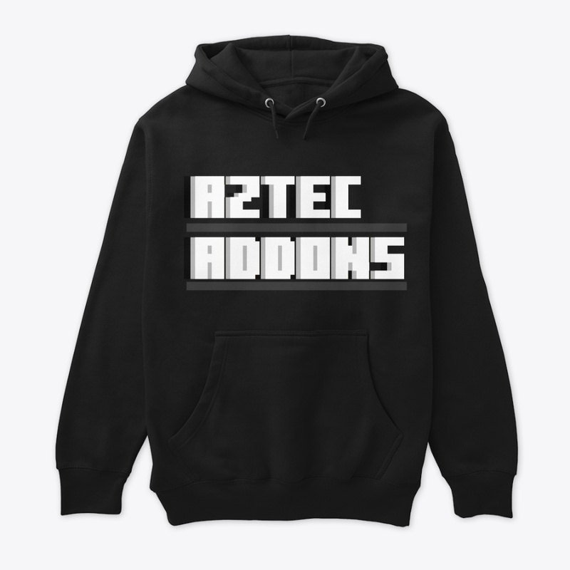 White Logo Hoodie