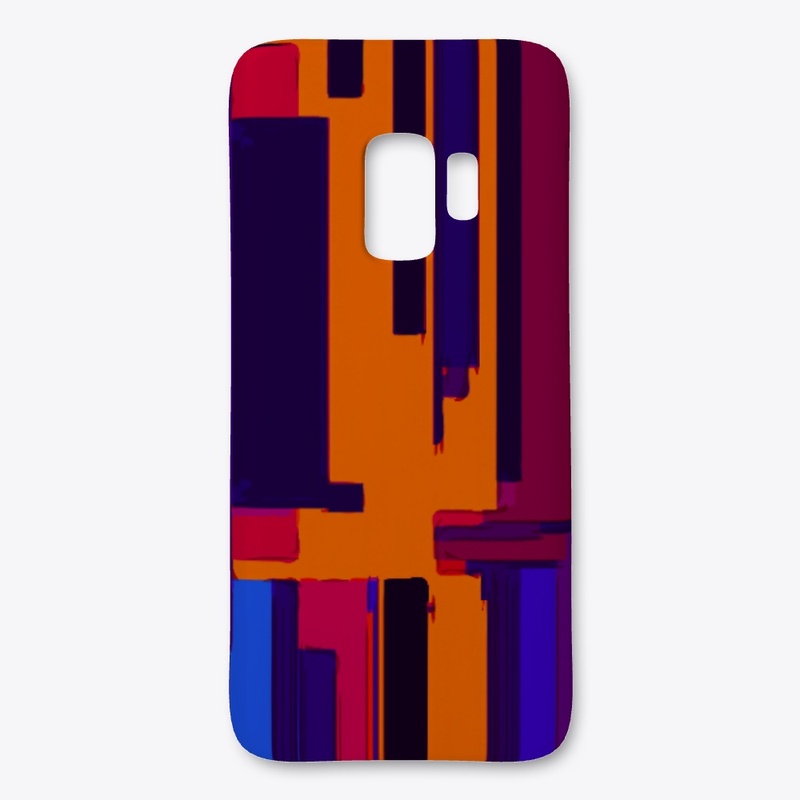 Multicolor Abstract Stripe Pattern  