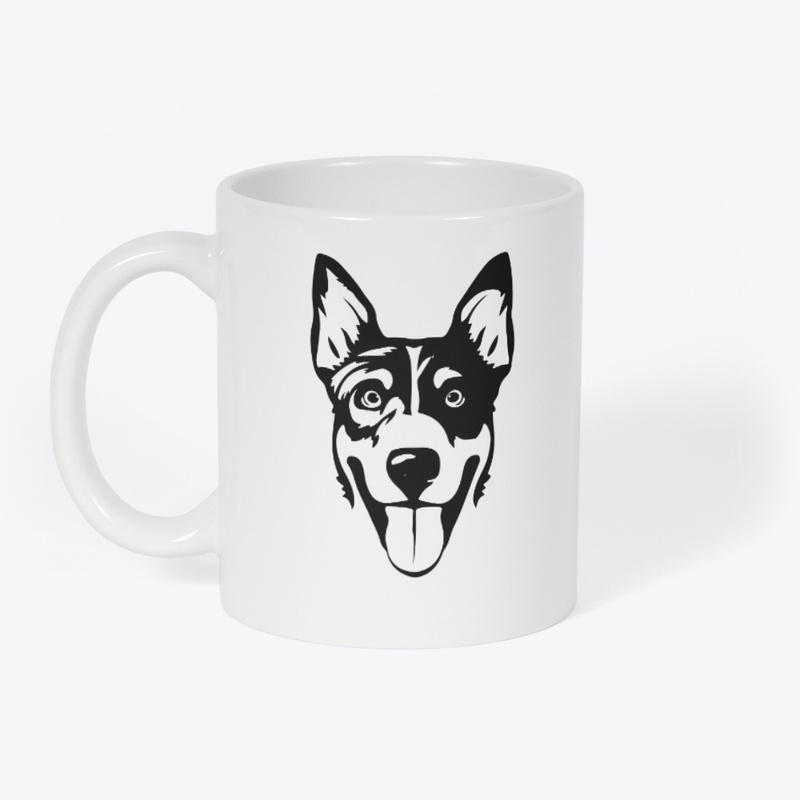 Dog  Head T-shirt Design