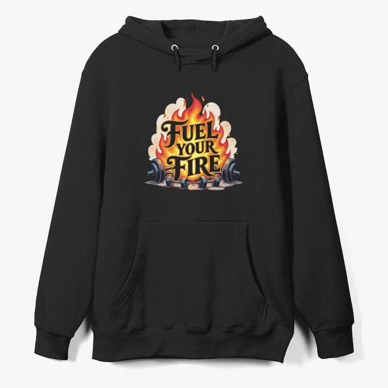 Fiery Dumbbell & Kettlebell  T-Shirt
