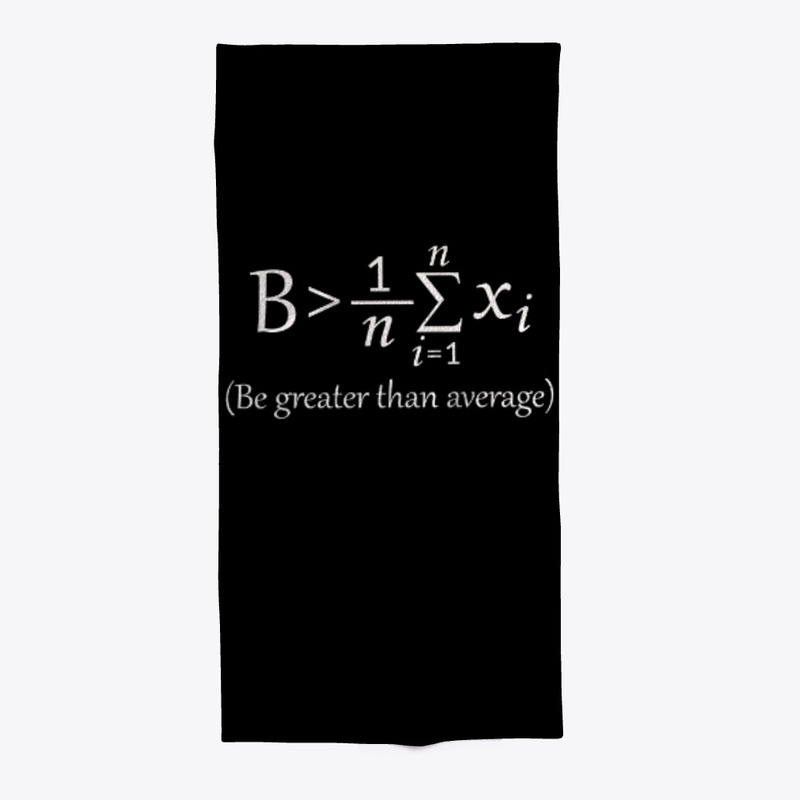 Be Greater Than Average