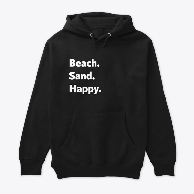 Beach. Sand. Happy.