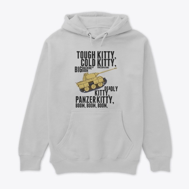 Tough Kitty Cold Kitty - Panther T-Shirt