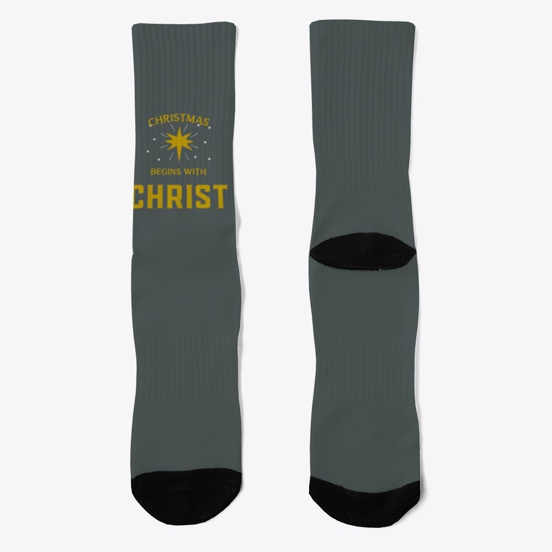 Christmas begins with Christ, star