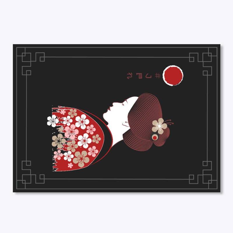 Love geisha, from Japan