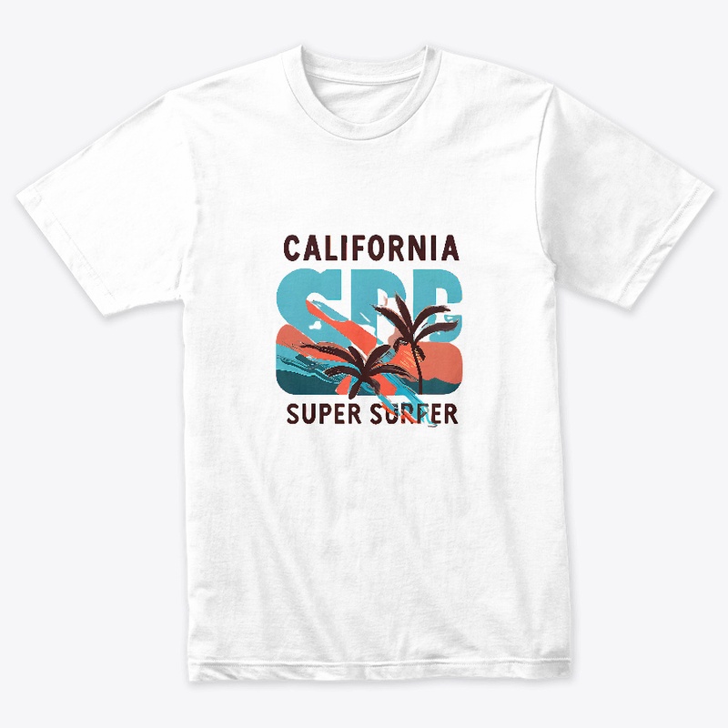 California Super Surfer T-shirt