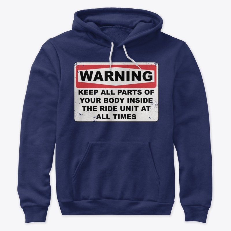 Roller Coaster Warning Sign