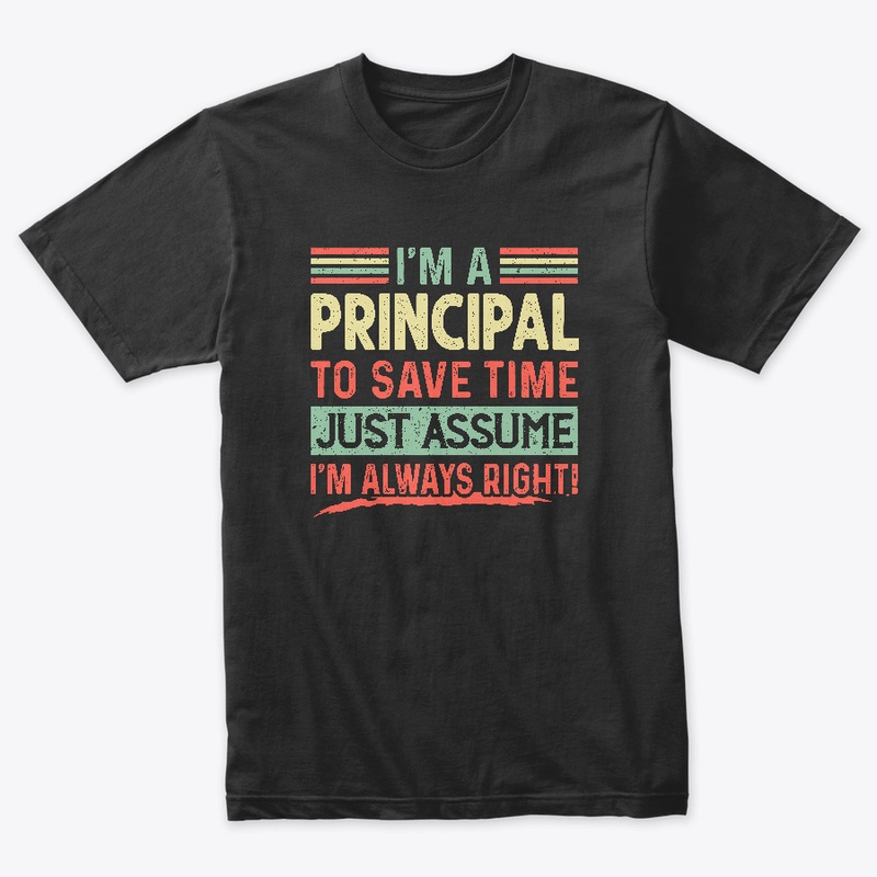 I'm a principal