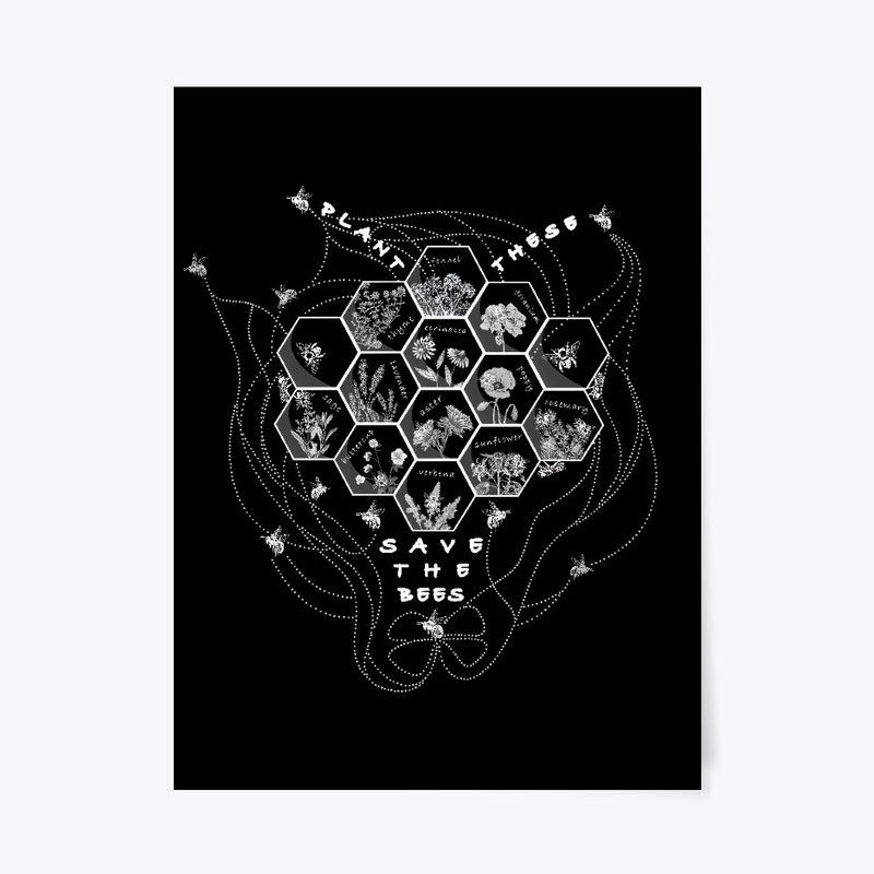 Plant These Save The Bees T-shirt